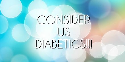 consider us diabetics!!!