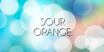 Sour orange.